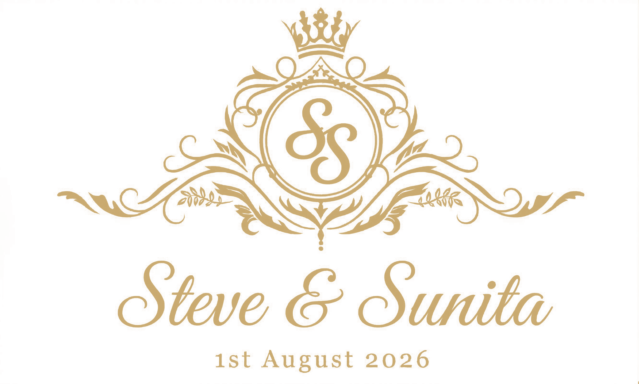 Steve & Sunita monogram